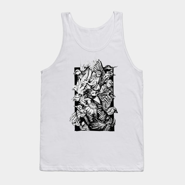 birds Tank Top by bobyberto